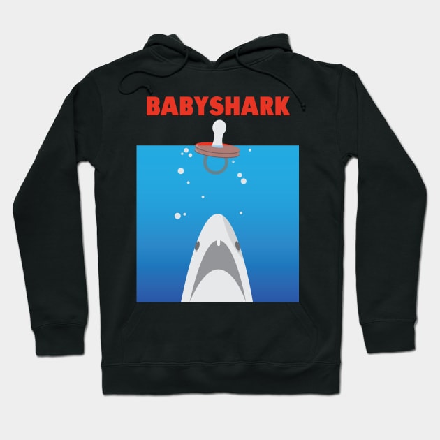 Baby Shark Hoodie by cheapyblue